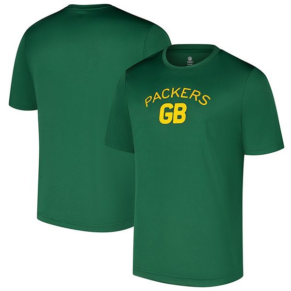 

Мужская зеленая футболка Green Bay Packers Stadium Retro Outerstuff