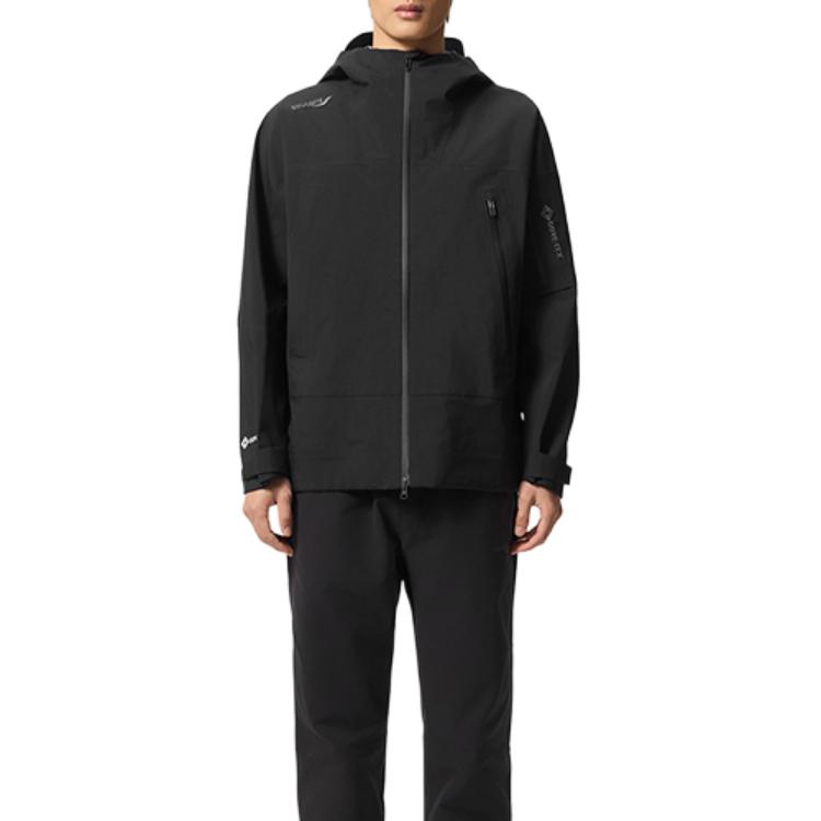 

Saucony Куртка мужская Jet Black с капюшоном Moderate Others