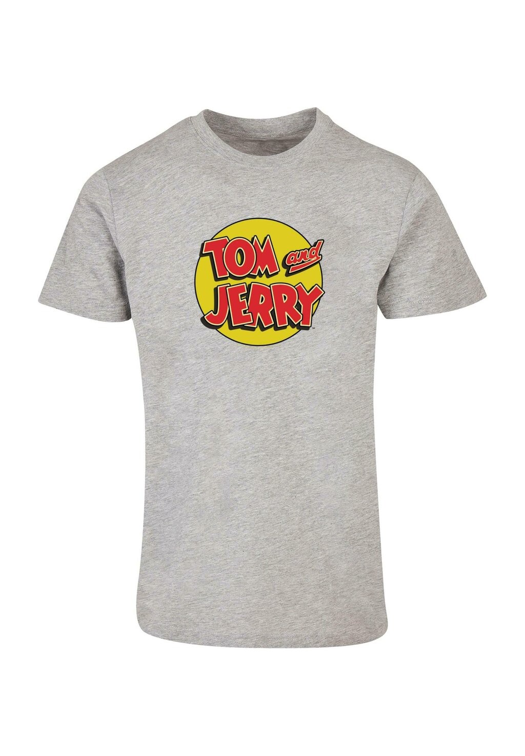 

Футболка с принтом TOM AND JERRY CIRCLE LOGO ABSOLUTE CULT, светло-серый