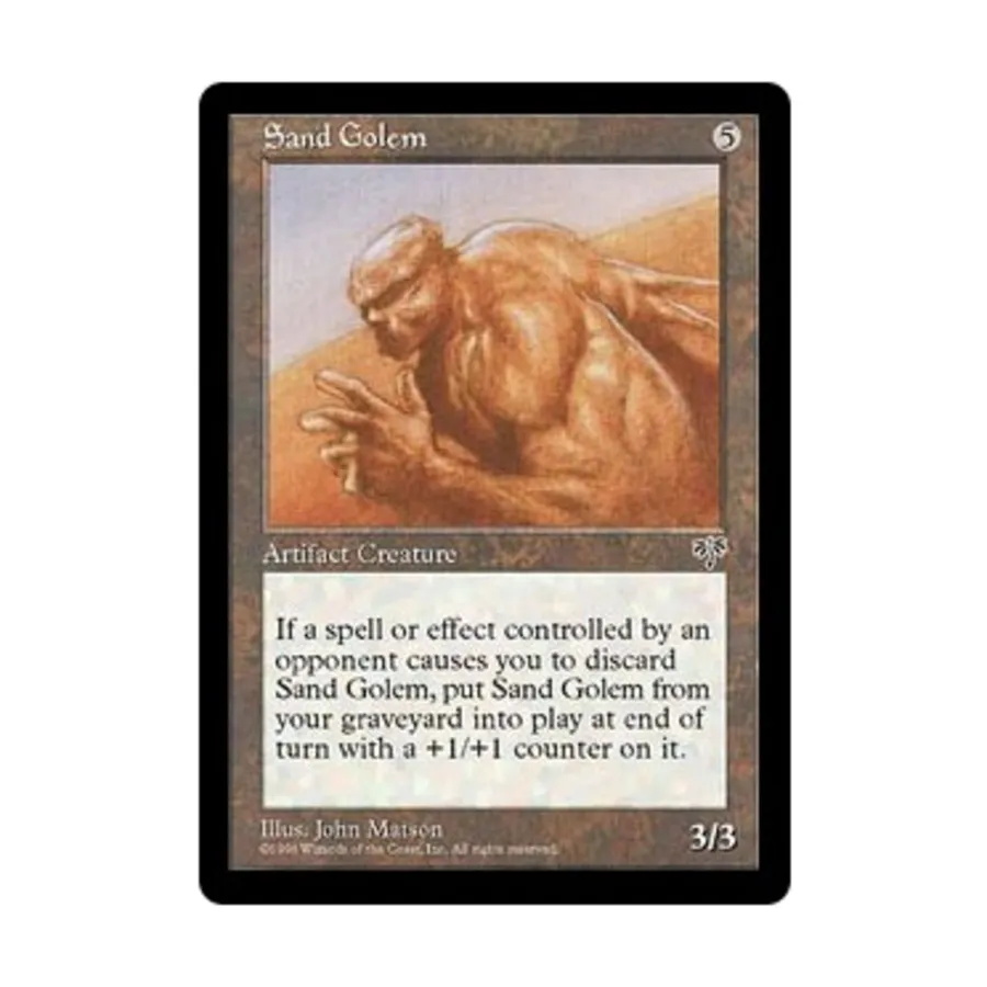 

CCG Песчаный голем (U), MTG - Mirage