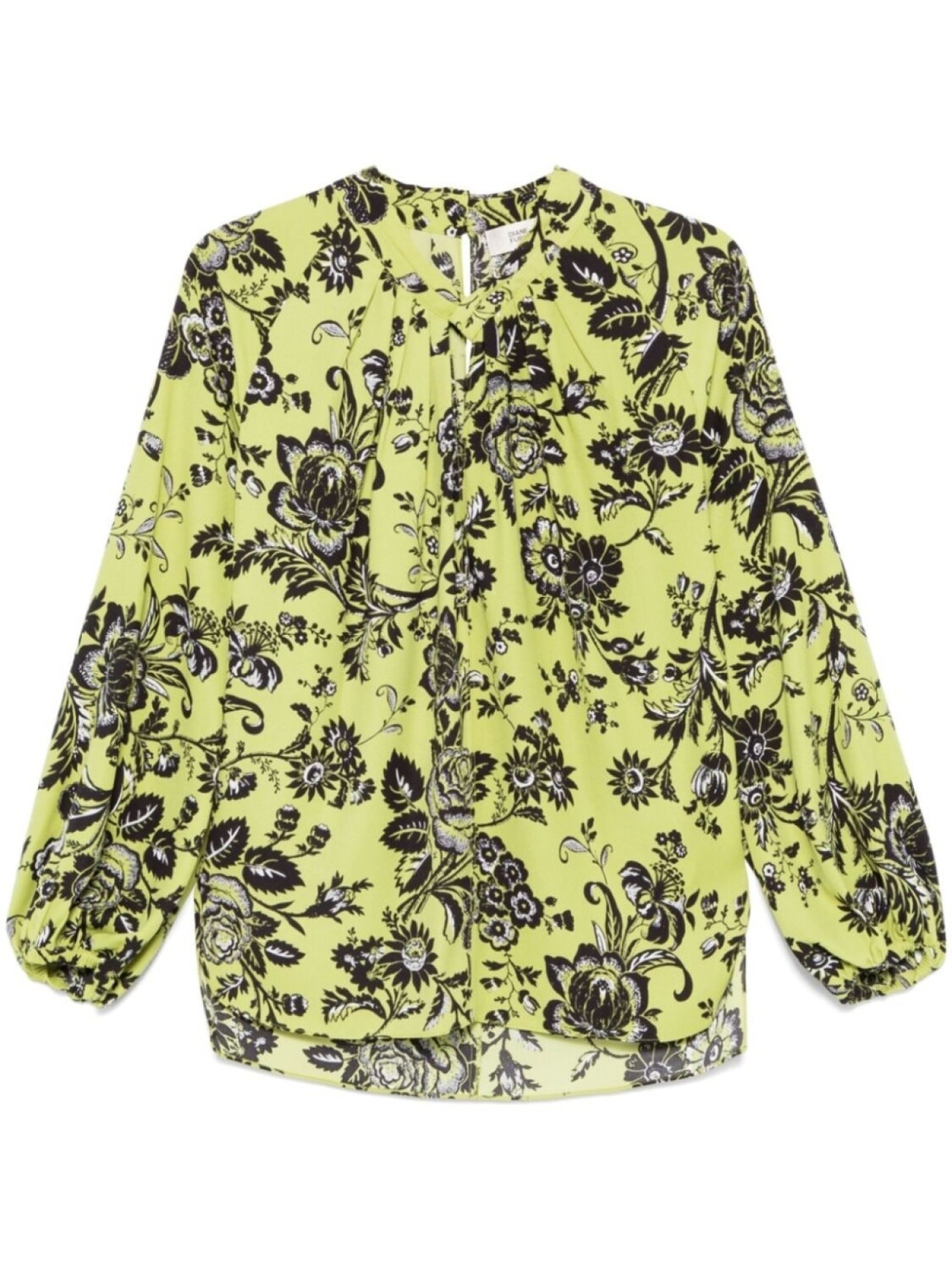 

DVF Diane von Furstenberg блузка Rouba, зеленый
