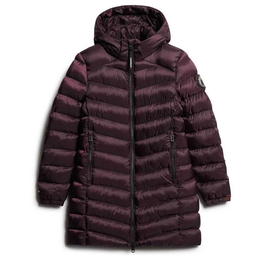 

Куртка Superdry Fuji Mid Padded, фиолетовый