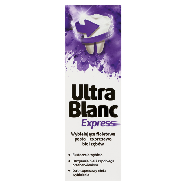 

Отбеливающая фиолетовая зубная паста, 75 мл Ultrablanc Express