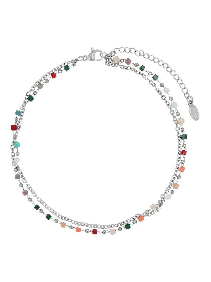 

Adeliás Женский кулон из нержавеющей стали с жемчужиной, серебристый