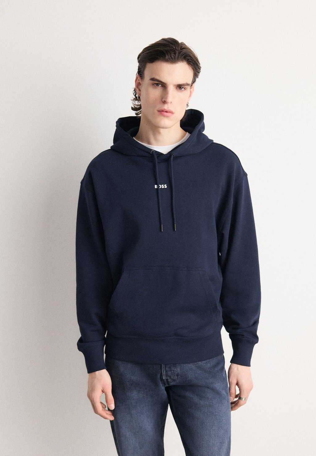 

Толстовка WESMALLHOOD BOSS, цвет dark blue