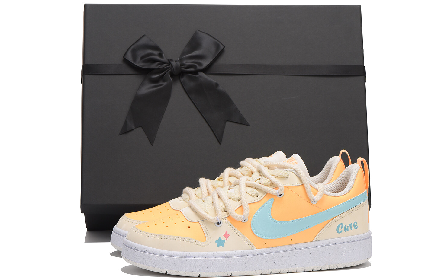 

Кроссовки для скейтбординга Court Borough Series женские, низкие, желтые Nike, Желтый, Кроссовки для скейтбординга Court Borough Series женские, низкие, желтые Nike