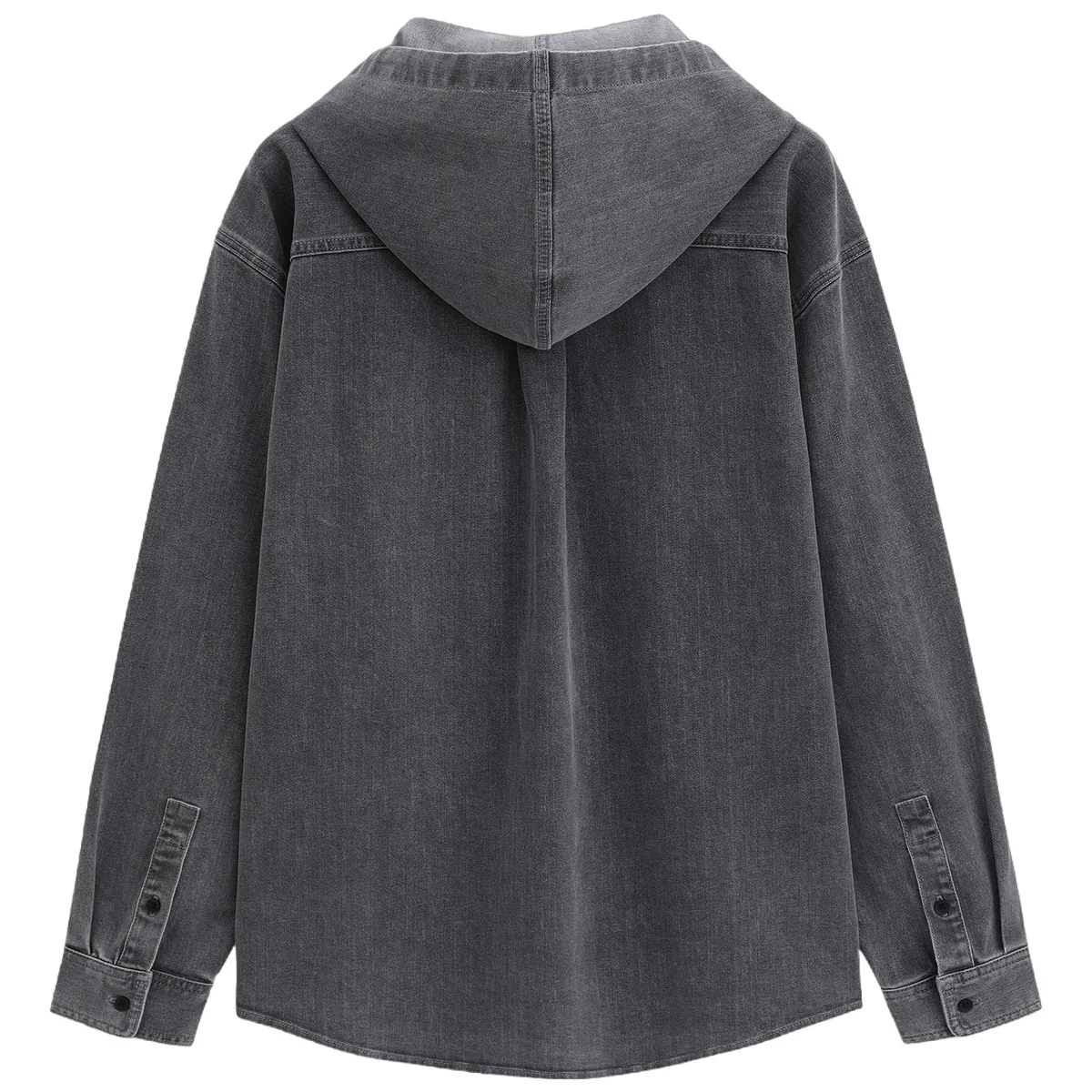 Джинсовая куртка мужская умеренная GAP, Gray Washed — фото 3