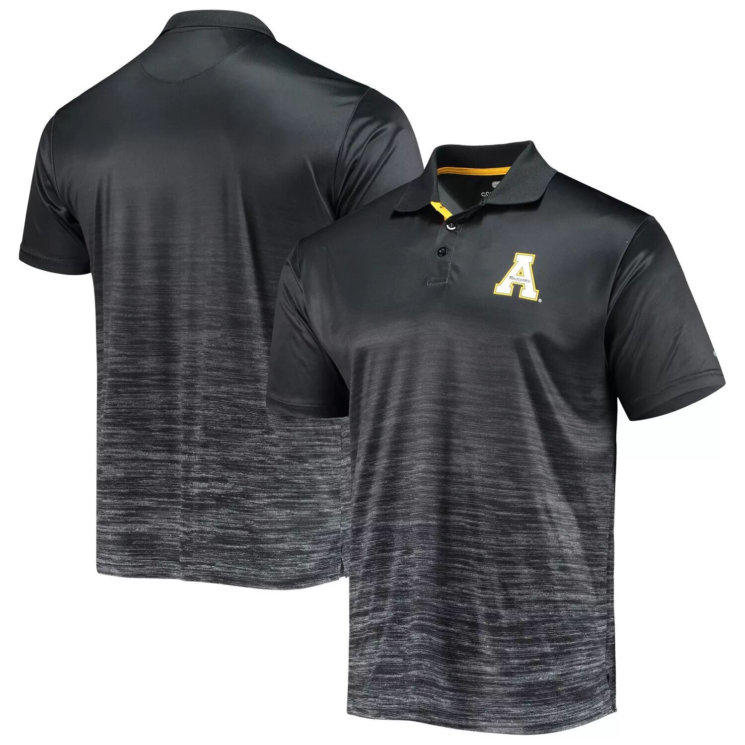 

Мужская черная футболка-поло Appalachian State Mountaineers Marshall Colosseum, Черный, Мужская черная футболка-поло Appalachian State Mountaineers Marshall Colosseum