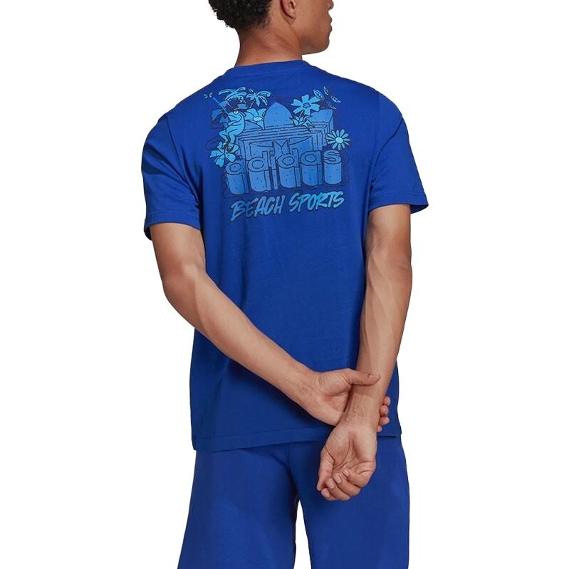 

Футболка мужская синяя Adidas Originals, синий