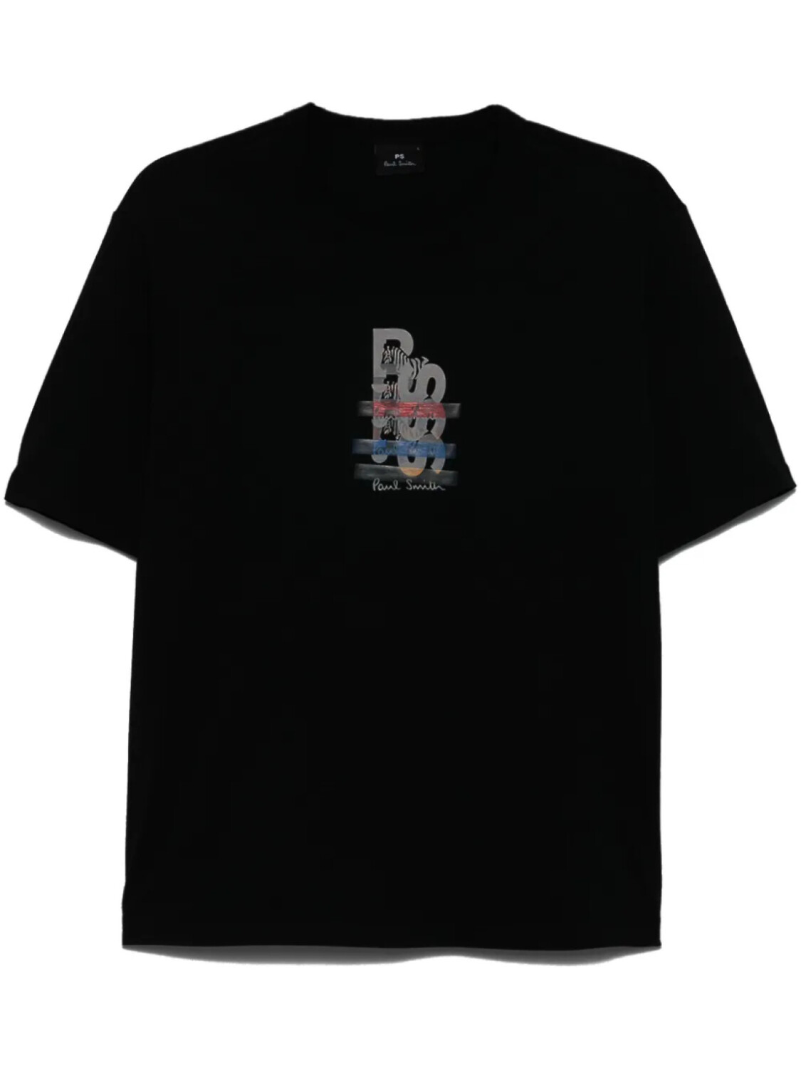 

Футболка с логотипом PS Paul Smith, черный