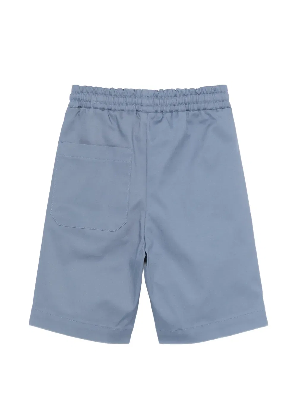 Плиссированные шорты с завязками Suenos Kidswear, синий — фото 2