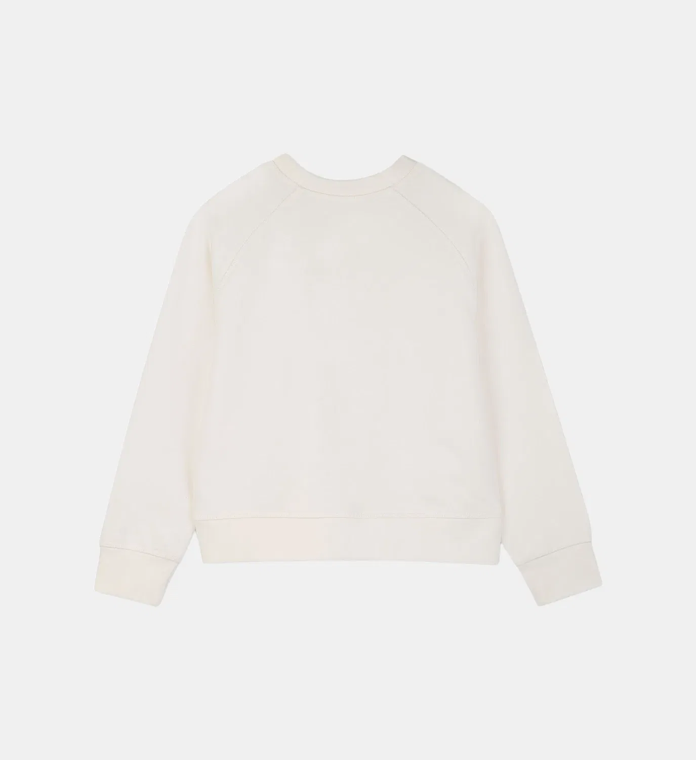 Свитшот с круглым вырезом Zadig&Voltaire Kids, бежевый — фото 2