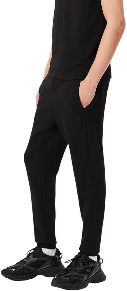 Мужские спортивные брюки Lacoste Slim Fit Everyday Tech Double Face, Black — фото 2