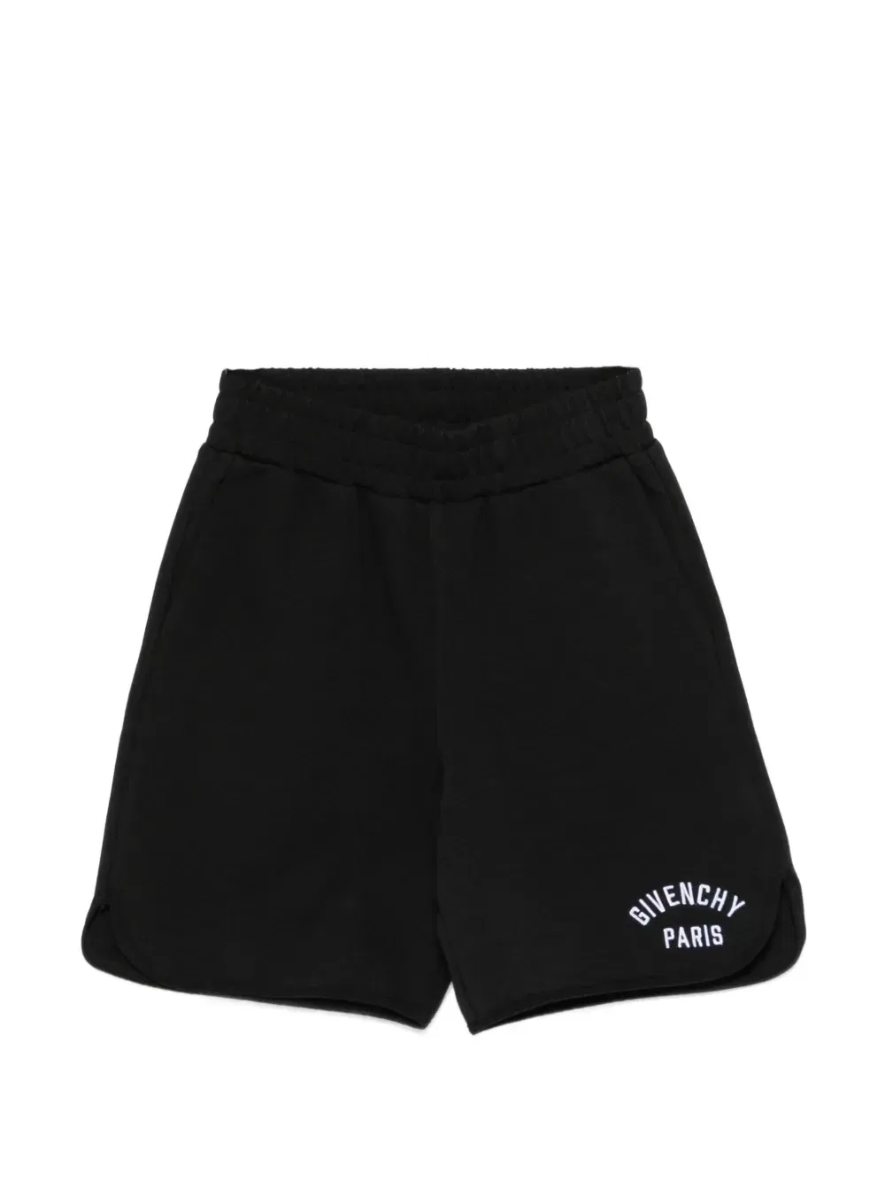 Шорты на резинке Givenchy Kids, черный
