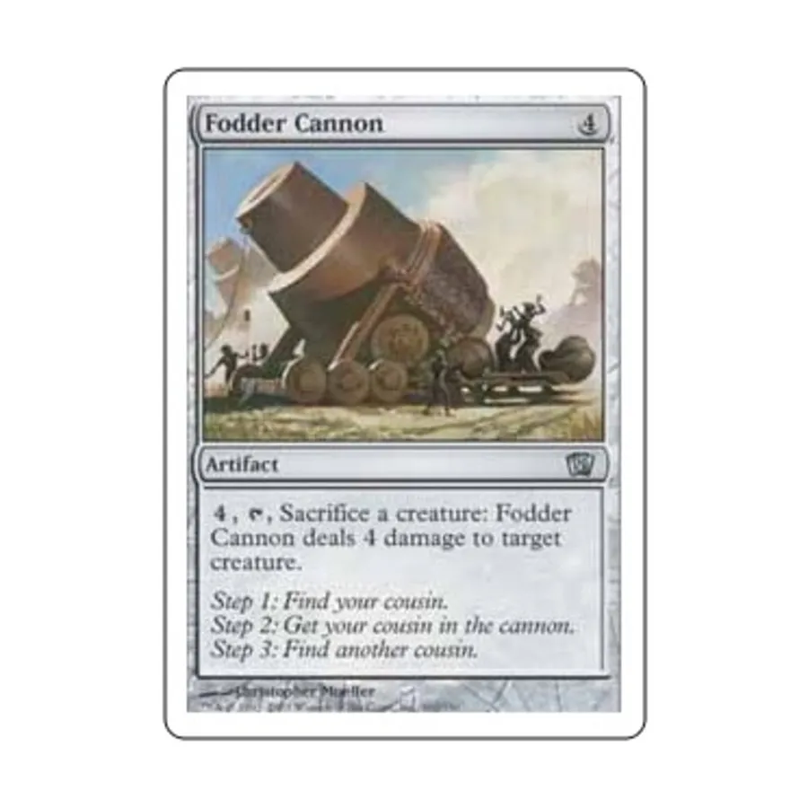 

CCG Кормовая пушка (U), MTG - 8th Edition