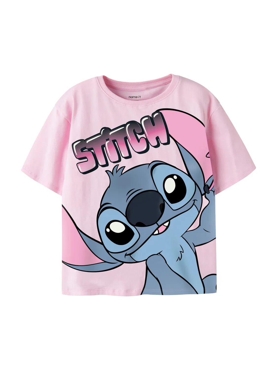 Футболка 'NKFMorissina Stitch' Name It, Rose