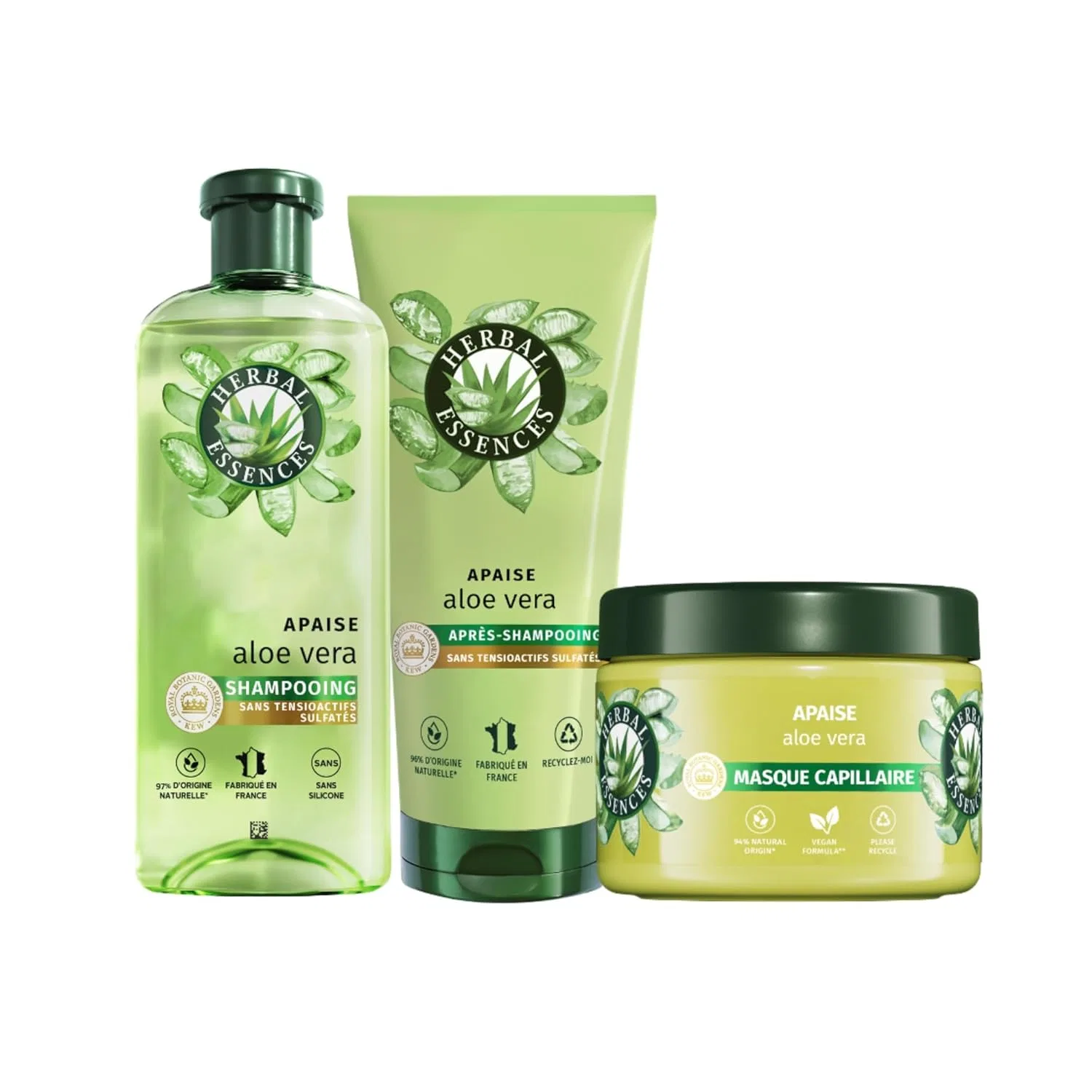 Набор для очень сухих волос Herbal Essences с алоэ вера и жасмином Herbal Essences