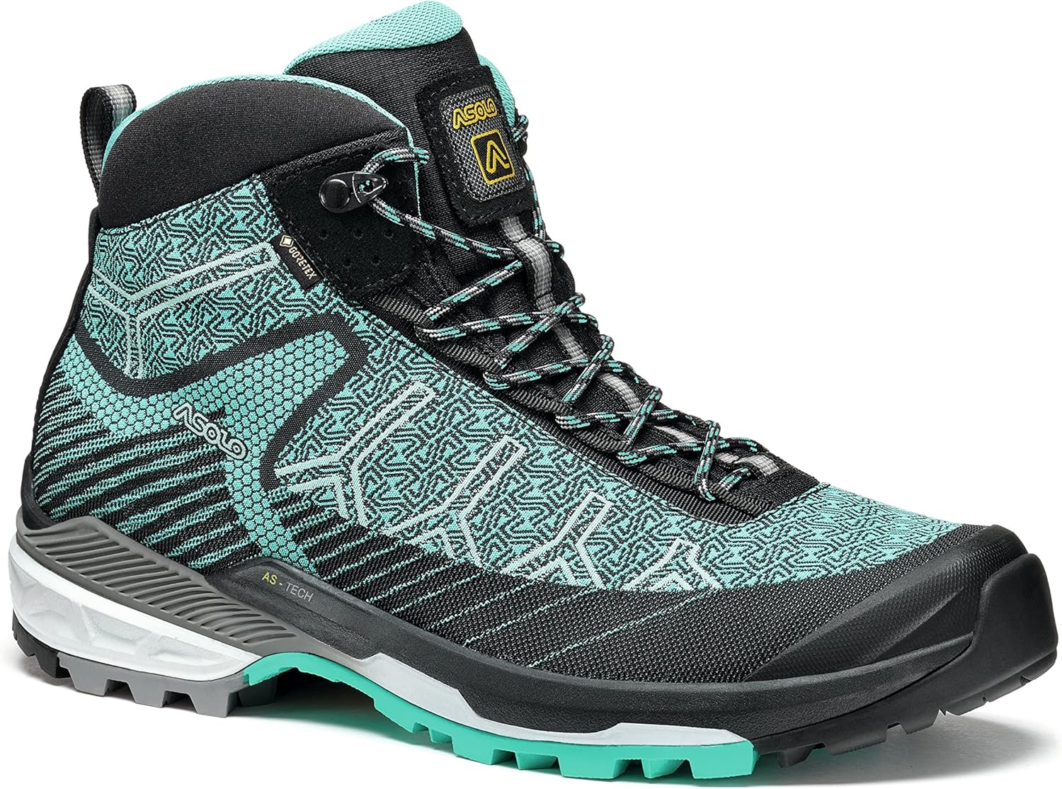 

Мужские ботинки ASOLO Falcon EVO GV для походов, треккинга и легкого туризма, черный/зеленый