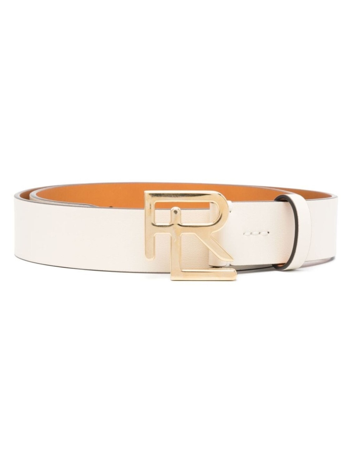 

Ralph Lauren Collection ремень с пряжкой-логотипом, нейтральный цвет