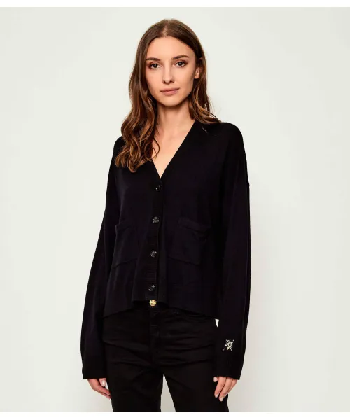 

Кардиган Regular fit Liu Jo, черный