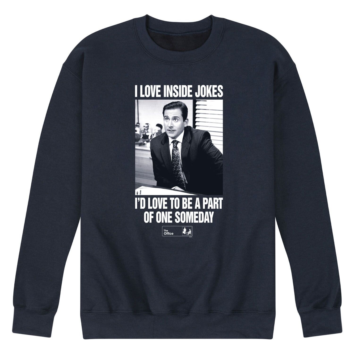 

Мужской свитшот The Office Michael Love Inside Jokes Licensed Character
