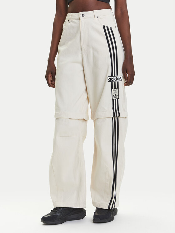 

Джинсы с широкими штанинами Adibreak JD5618 Adidas, экрю