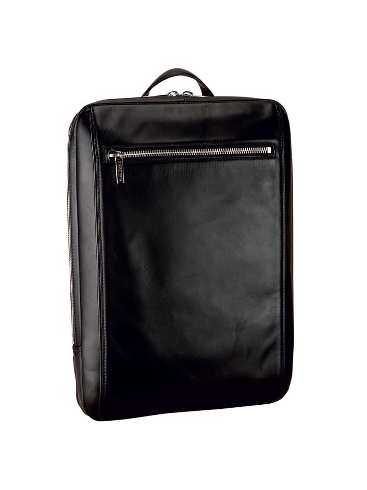 

Рюкзак Leonhard Heyden Montreal Business-Rucksack Leder 44 cm Laptopfach, черный
