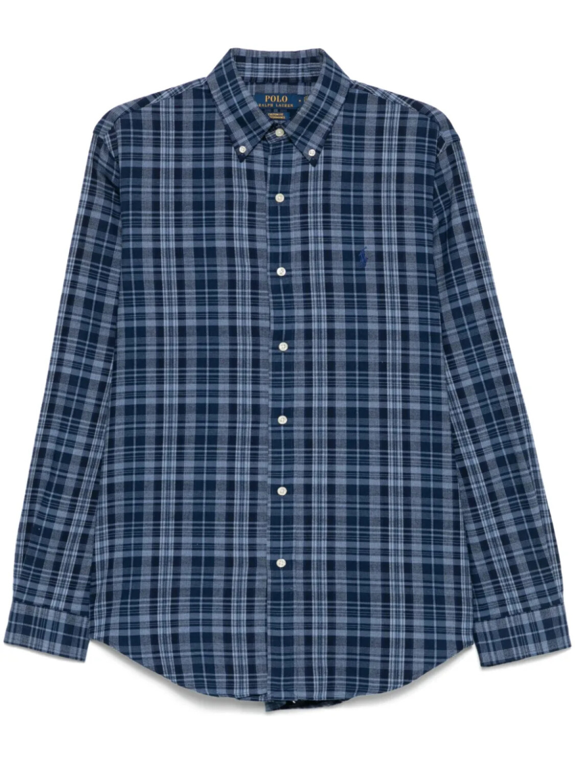 

Рубашка Polo Ralph Lauren в клетку, синий