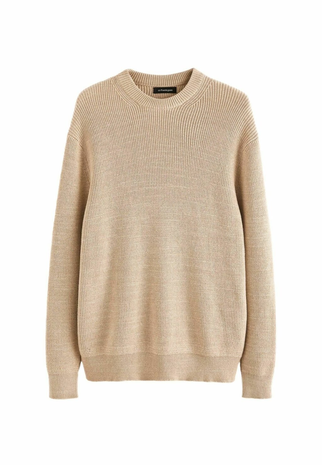 

Джемпер CREW NECK TEXTURED REGULAR FIT Next, бежевый