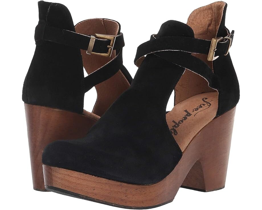 

Ботинки Free People Cedar Clog, черный