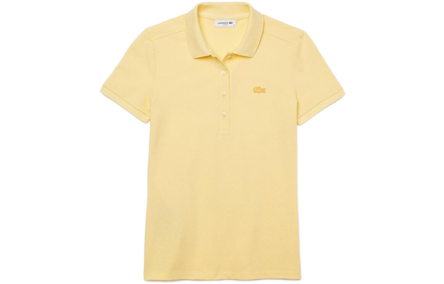 

Рубашка поло женская желтая Lacoste