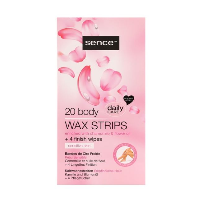 

Депиляционные полоски для чувствительной кожи тела Beauty (20 шт.) Sence