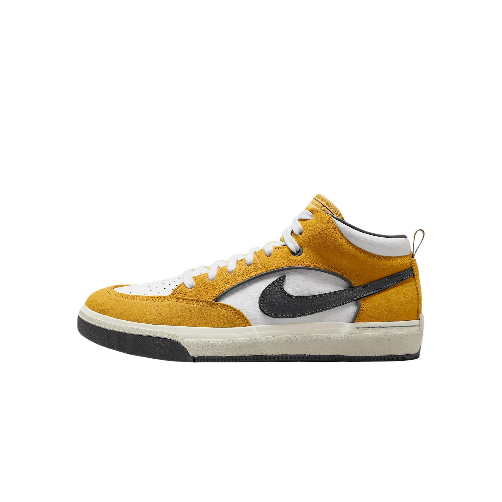 

Кроссовки для скейтбординга SB React Leo Mid Top, мужские, золотистые Nike, University Gold/University Gold/White/Dark Gray