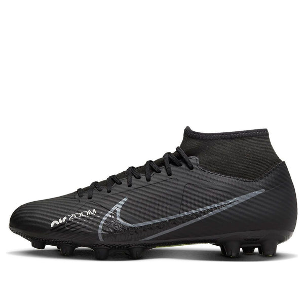 

Кроссовки zoom mercurial super fly 9 academy hg 'black white' Nike, черный