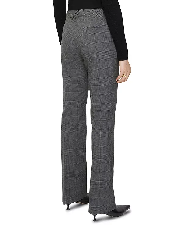 Брюки Vivette Burberry, классические, шерстяные, серый — фото 2