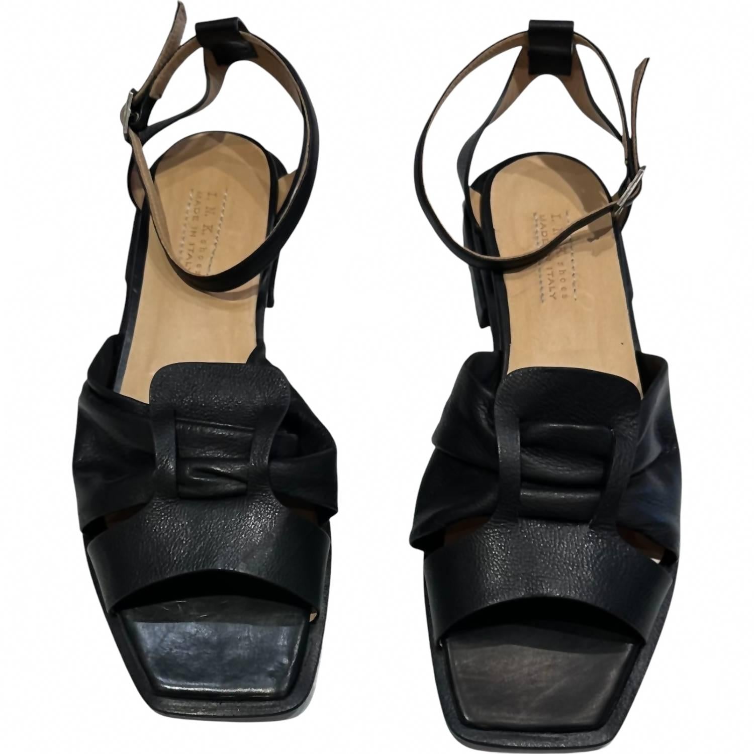 Женские сандалии Salice в черном цвете I.N.K. Shoes