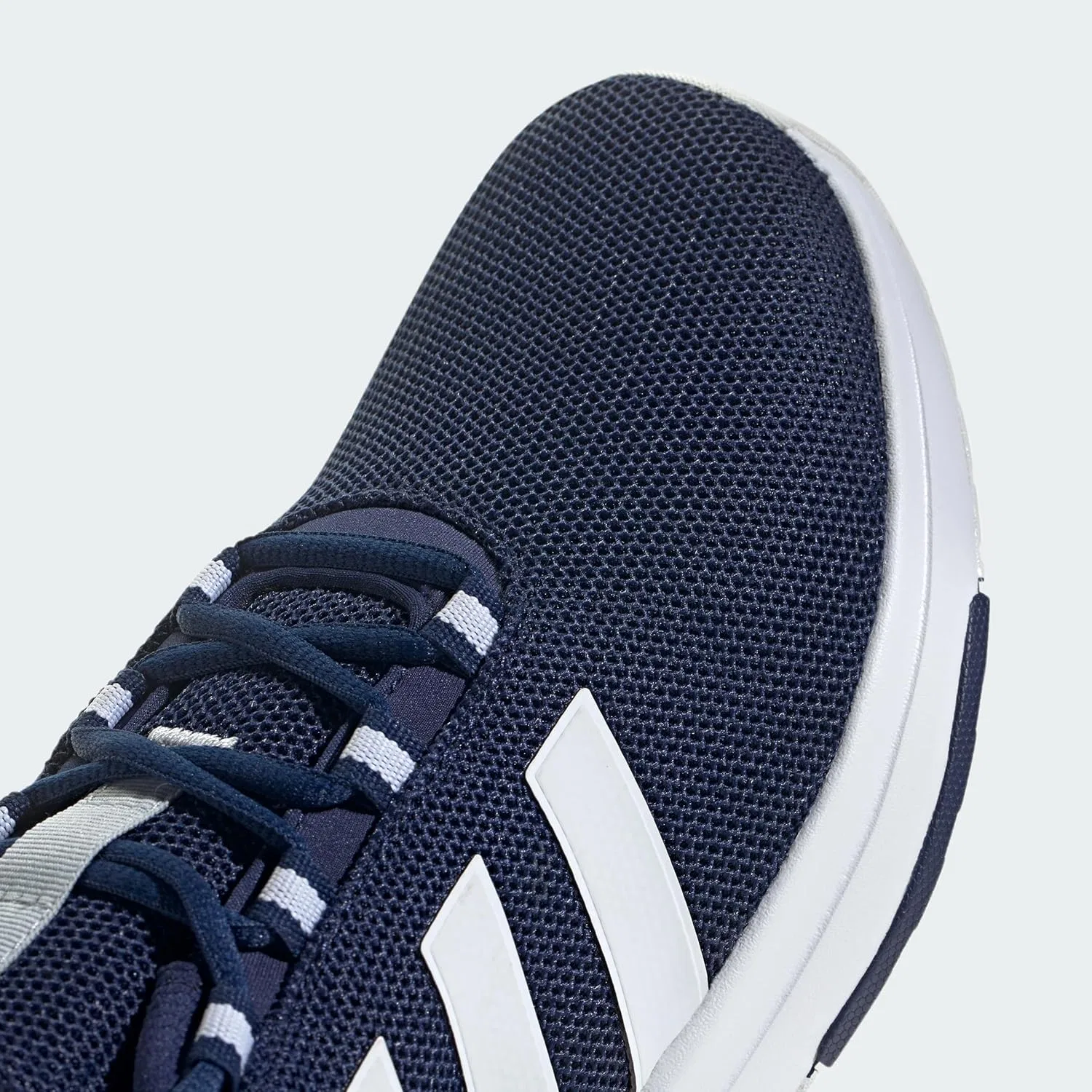 Детские кроссовки Adidas Unisex Baby Grand Court Lifestyle на липучке, Dark Blue Ftwr White Halo Silver — фото 4