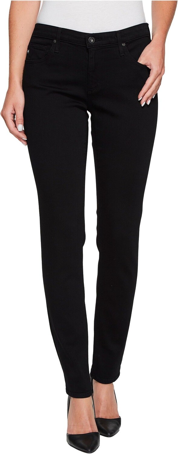 

Джинсы Leggings Ankle in Super Black AG Jeans, цвет Super Black