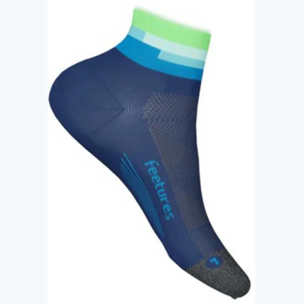 

Носки Feetures Elite Ultra Light Quarter, синий