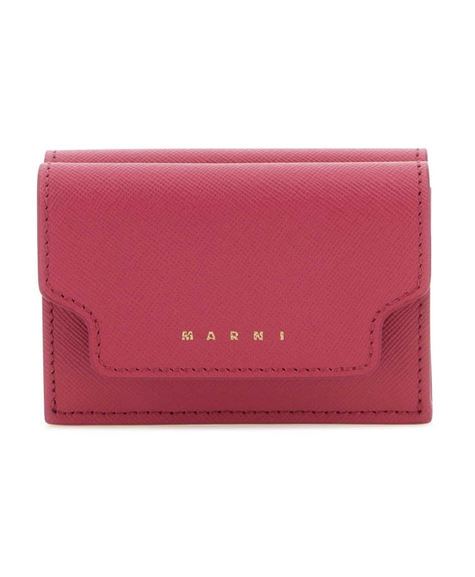 

Стильный кошелек для карточек Marni, фиолетовый
