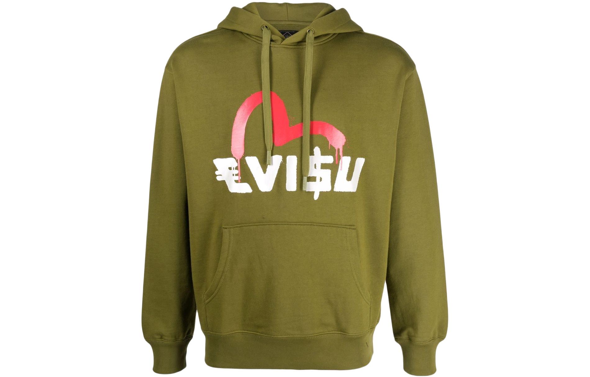 

Толстовка мужская зеленая Evisu, зеленый