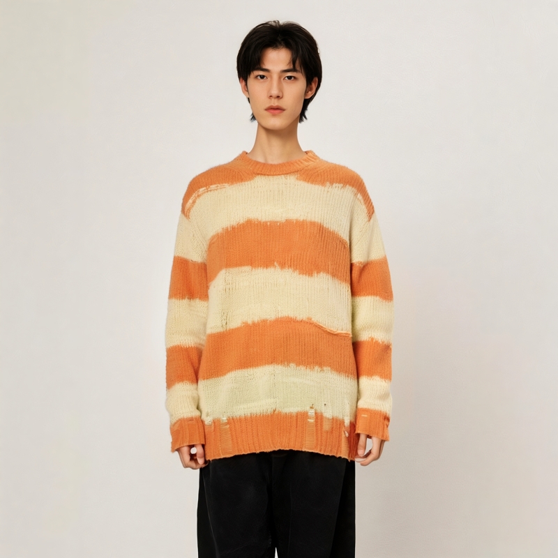 Свитер Женский Коричневый И Желтый Acne Studios — фото 4
