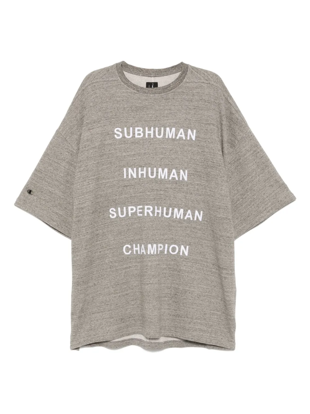 

Футболка Tommy Rick Owens X Champion, серый