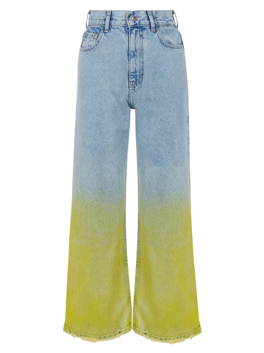 

Укороченные джинсы Wide Leg Ombré Nocturne, цвет Ice Blue
