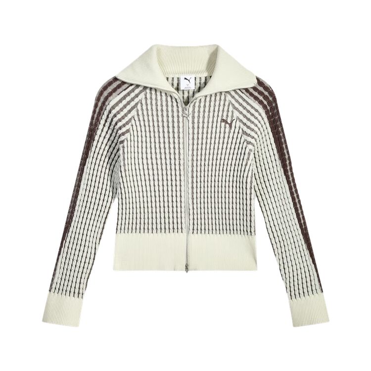 

T7 SWEATER Вязаный свитер женский PUMA, snow-87