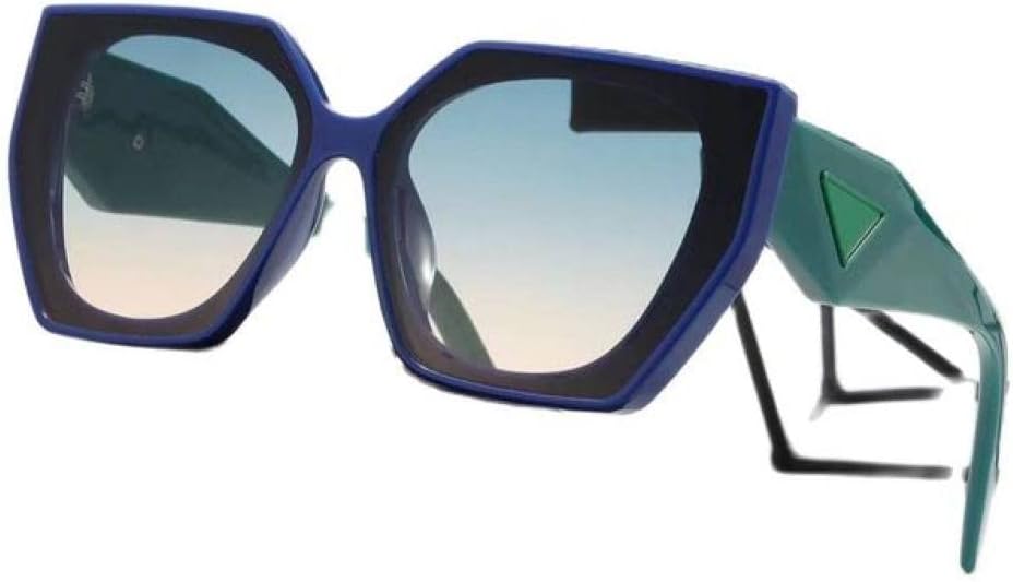 

Женские солнцезащитные очки в оправе «кошачий глаз» большого размера с золотистыми полосками на дужках, для пляжа и рыбалки. Мужские большие солнцезащитные очки с защитой от УФ-излучения UV400, зеленые, один размер LANGSER, Black