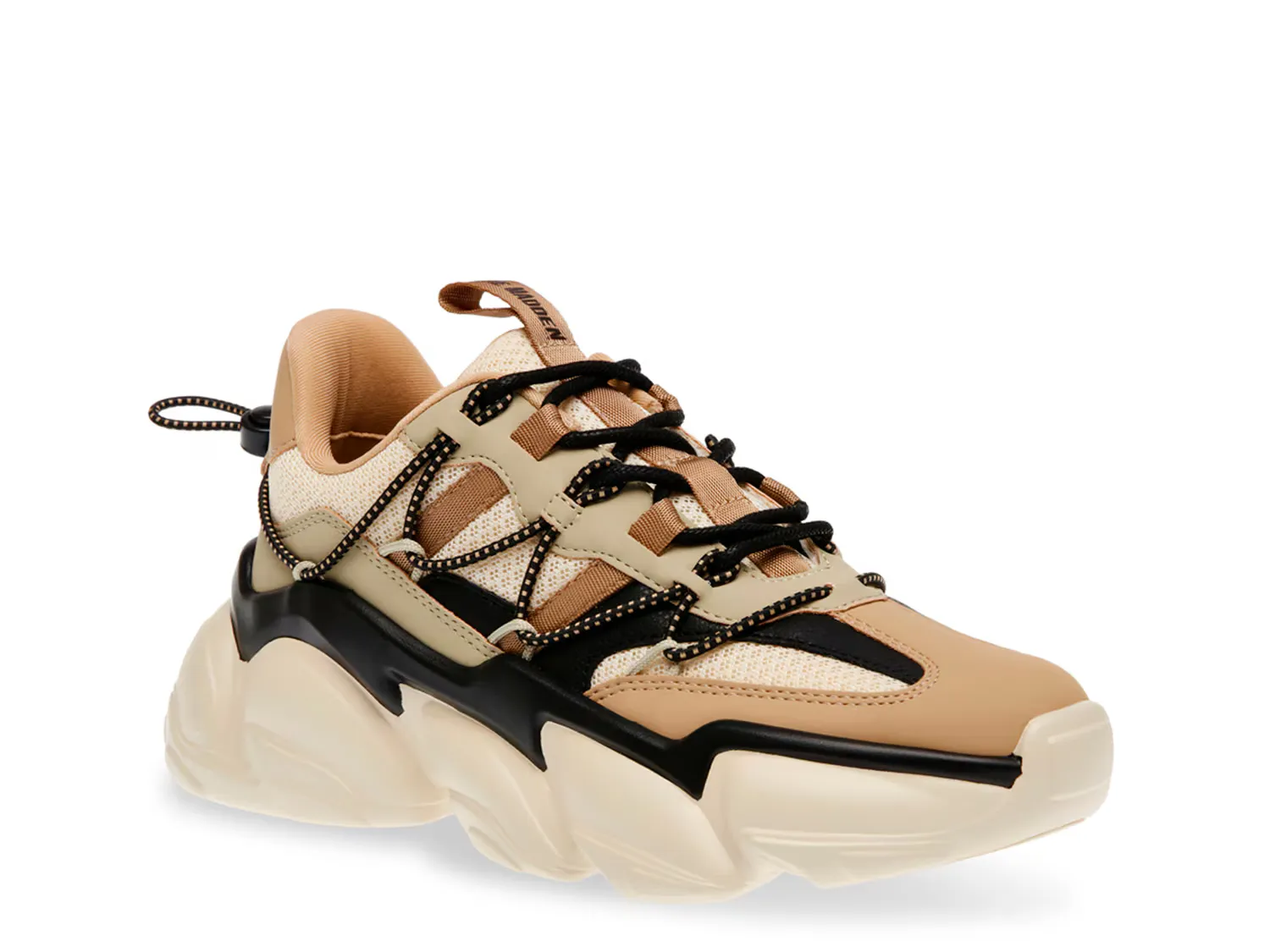 

Кроссовки Spectator Bungee Jogger Sneaker Steve Madden, хаки/черный