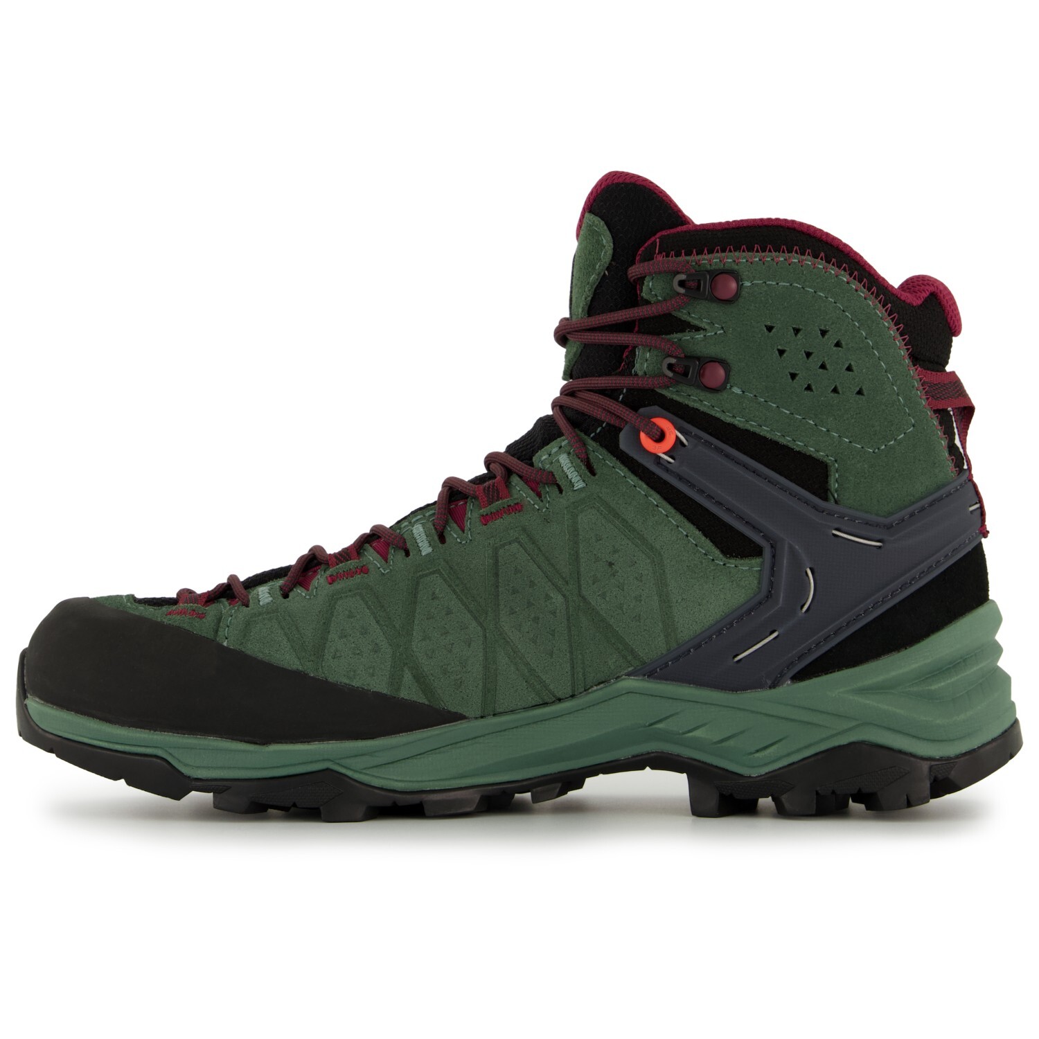 Ботинки для прогулки Salewa Women's Alp Trainer 2 Mid GTX, цвет Duck Green/Rhododendon — фото 4