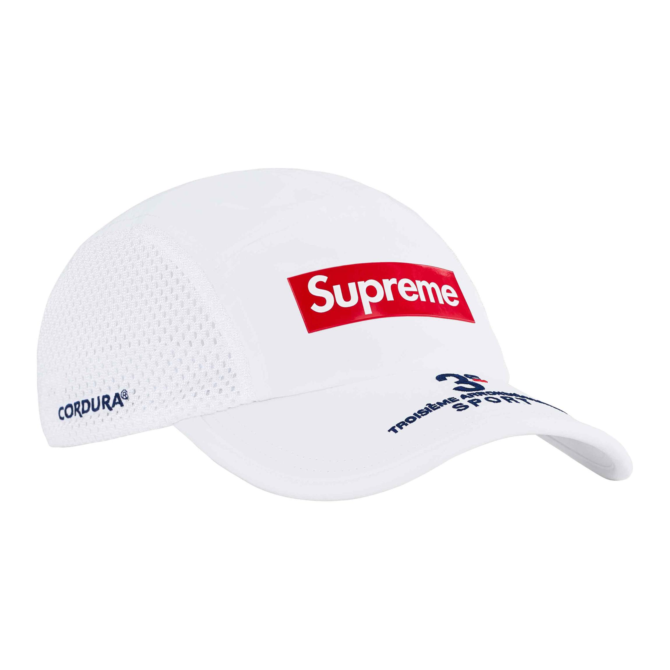 

Supreme Сетчатая боковая панель кепка, White