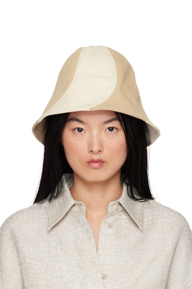 

Шляпа-панама «The Gelato» цвета «бежевый» от La Croisière JACQUEMUS